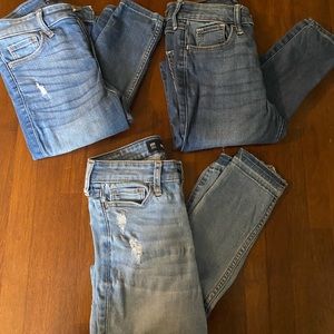Teen Hollister Super Skinny Jeans Bundle!